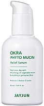 Сыворотка для лица с фито-муцином JayJun Okra Phyto Mucin Relief Serum