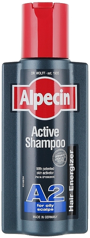 Šampoon rasusele peanahale - Alpecin A2 Active Shampoo