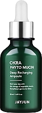 Ампула для лица с фитомуцином Jayjun Okra Phyto Mucin Deep Recharging Ampoule