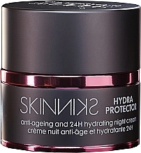 Niisutav vananemisvastane öökreem, 24 tundi Skinniks Hydra Protector Anti-ageing 24H Hydrating Night Cream