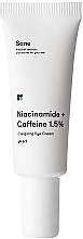 Kofeiiniga silmakreem tumedate ja turses silmaaluste vastu Sane Niacinamide + Caffeine 1.5% Energizing Eye Cream