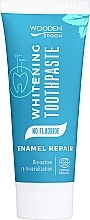 Отбеливающая зубная паста "Восстановление эмали" Wooden Spoon Whitening Toothpaste Enamel Repair