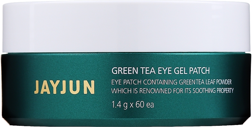 Гидрогелевые патчи с зеленым чаем - Jayjun Green Tea Eye Gel Patch