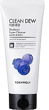 Puhastusvaht, mustikas Tony Moly Clean Dew Foam Cleanser Blueberry