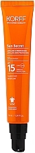 Vedelik-kreem näole SPF 15 Korff Sun Secret Fluido Viso SPF 15