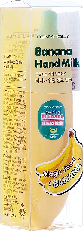 Kreem-piim kätele - Tony Moly Magic Food Banana Hand Milk