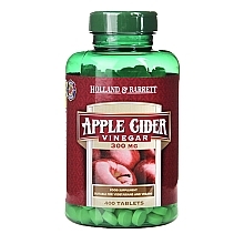 Пищевая добавка "Яблочный уксус", 300mg Holland & Barrett Apple Cider Vinegar