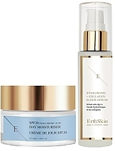 Komplekt ErthSkin London SPF 30 Hyaluronic Acid Day Cream 50ml + Hyaluronic acid & Collagen Serum Set (d/cr/50ml + f/ser/60ml)