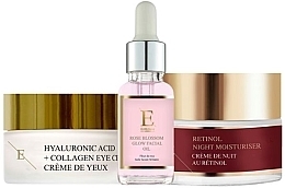 Komplekt ErthSkin London Retinol Night Care Set (f/cr/50ml + eye/cr/30ml + f/oil/30ml)