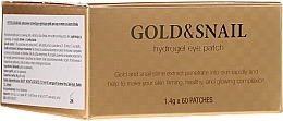 Hüdrogeelsed silmaplaastrid kulla ja teoga Petitfee & Koelf Gold & Snail Hydrogel Eye Patch