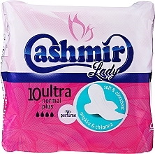 Hügieenisidemed, 10 tk. Cashmir Lady Ultra Normal Plus