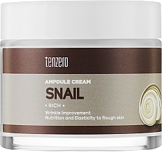 Ampull näokreem teoga Tenzero Rich Snail Ampoule Cream