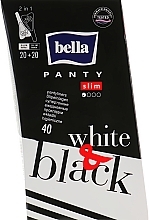 Hügieenisidemed Panty Black & White, 40 tk Bella	