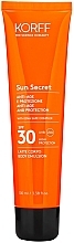 Veekindel kehakreem SPF 30 Korff Protective and Anti-Age Sun Lotion SPF30