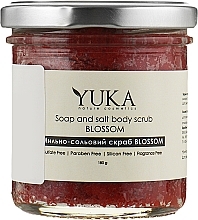 Seebi ja soola kehakoorija Yuka Soap And Salt Body Scrub "Blossom"