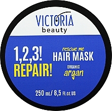 Mask kahjustatud juustele Victoria Beauty 1,2,3! Repair! Hair Mask