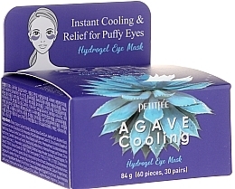 Hüdrogeeli jahutavad silmaplaastrid agaaviekstraktiga Petitfee&Koelf Agave Cooling Hydrogel Eye Mask