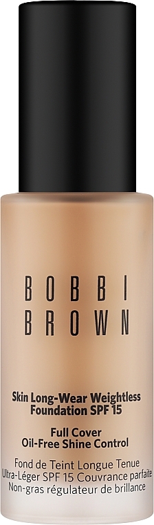 Устойчивое тональное средство - Bobbi Brown Skin Long-Wear Weightless Foundation SPF15