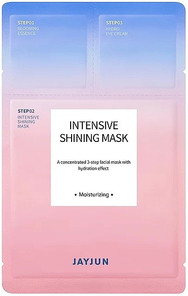 Увлажняющая тканевая маска для сияния кожи лица - Jayjun Intensive Shining Mask