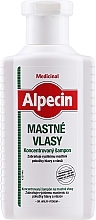 Šampoon rasustele juustele Alpecin Medicinal Oily Hair Shampoo Concentrate