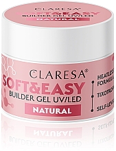 Gel para construcción de uñas Claresa Soft & Easy Builder Gel UV/LED Natural