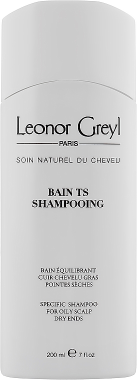 Champú antiseborréico con extracto de levadura y salvia - Leonor Greyl Bain TS Shampooing