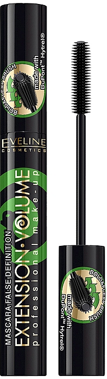 Máscara de pestañas efecto volumen y longitud - Eveline Cosmetics Extension Volume Professional Mascara