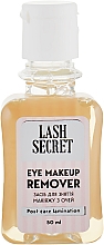 Lash Secret Eye Makeup Remover Loción desmaquillante para ojos