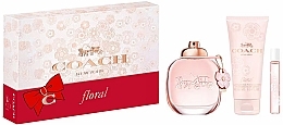 Coach Floral Set (eau de parfum/90ml + eau de parfum/7,5ml + loción corporal/100ml)