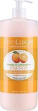 Loción para manos y cuerpo con naranja y limoncillo Morgan Taylor Bare Luxury Energy Orange & Lemongrass Hand And Body Lotion