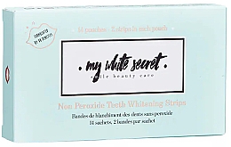 Bandes de blanchiment des dents sans peroxide My White Secret Non Peroxide Teeth Whitening Strips