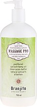 Lait de massage, Aloe vera Oranjito Massage Pro Aloe Vera Massage Body Milk