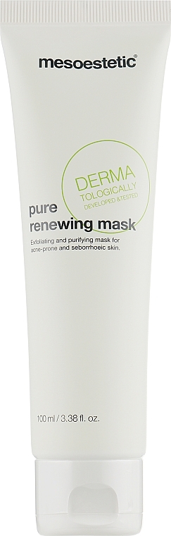 Masque purifiant pour visage - Mesoestetic Pure Renewing Mask