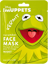 Masque tissu à l'extrait de concombre pour visage Mad Beauty Disney Muppets Face Mask Kermit