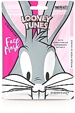 Masque tissu à l’extrait de fraise pour visage Mad Beauty Looney Tunes Mascarilla Facial Bugs Bunny