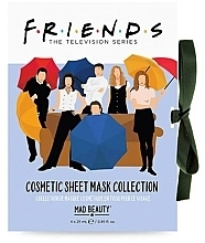 Mad Beauty Friends Cosmetic Sheet Mask Set (masque tissu visage/4x25ml)