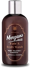 Shampooing et gel douche 3 en 1 Morgan's Hair & Body Wash