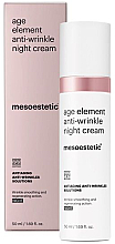 Crème pour visage Mesoestetic Age Element Anti-wrinkle Night Cream