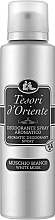 Déodorant spray Tesori d'Oriente White Musk Deodorant Spray