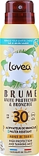 Émulsion bronzante en spray SPF 30 Lovea High Protection & Tanning Mist SPF 30