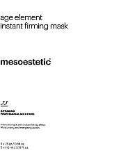 Mesoestetic Age Element Firming Set (masque gel/5x25g + masque poudre/5x110ml)