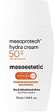 Crème solaire hydratante pour visage Mesoestetic Mesoprotech Hydra Cream SPF 50+