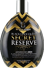 Lotion de bronzage à l'extrait de chocolat pour solarium Brown Sugar Black Chocolate Secret Reserve 200x