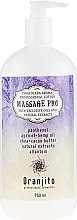 Lait de massage Pina Colada Oranjito Massage Pro Pina Colada Massage Body Milk