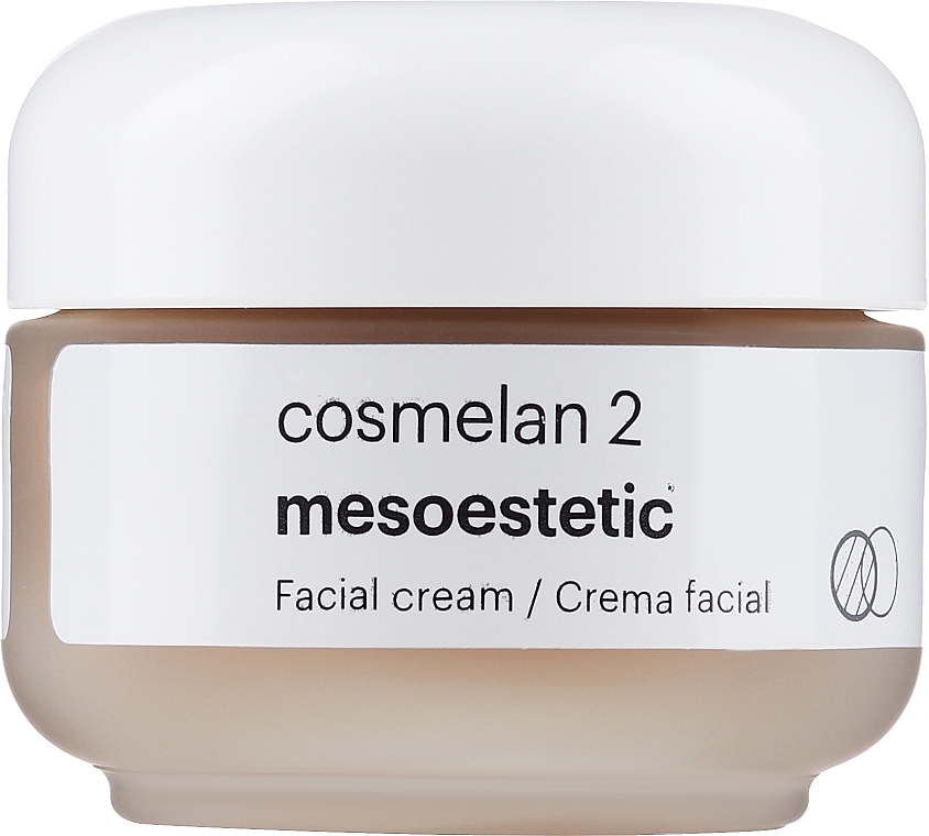 Crème anti-taches pigmentaires pour visage - Mesoestetic Cosmelan 2 Cream