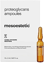 Ampoules anti-rides à l'effet lifting pour visage Mesoestetic Proteoglycans