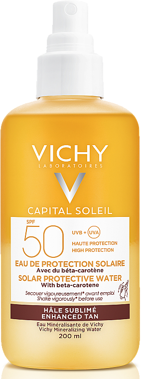 Eau de protection solaire SPF50 - Vichy Capital Soleil Solar Protective Water