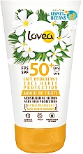 Lait solaire waterproof Lovea Monoi de Tahiti Moisturizing Lotion SPF50+