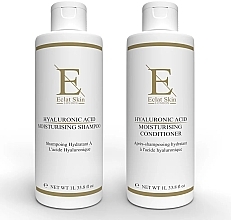 ErthSkin London Hyaluronic Acid Set (shampooing/1000ml + après-shampooing/1000ml)