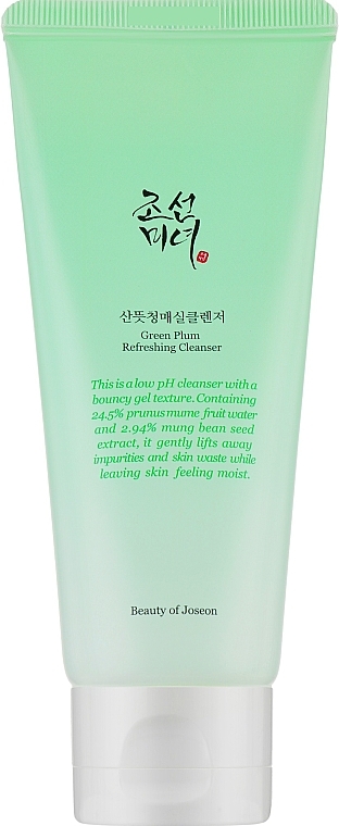 Τζελ καθαρισμού προσώπου Green Plum - Beauty Of Joseon Green Plum Refreshing Cleanser